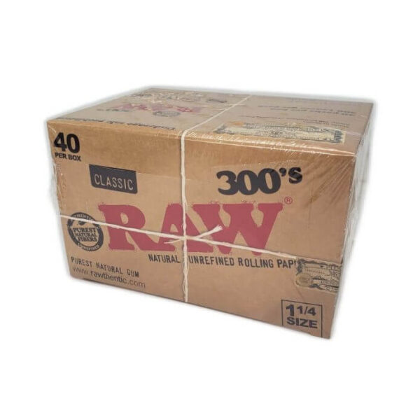 RAW 300's CLASSIC PAPER (1 1/4 SIZE 40 PER)