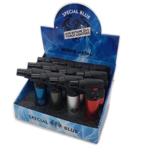 MINI BUTANE GAS TORCH LIGHTER (12 PCS)
