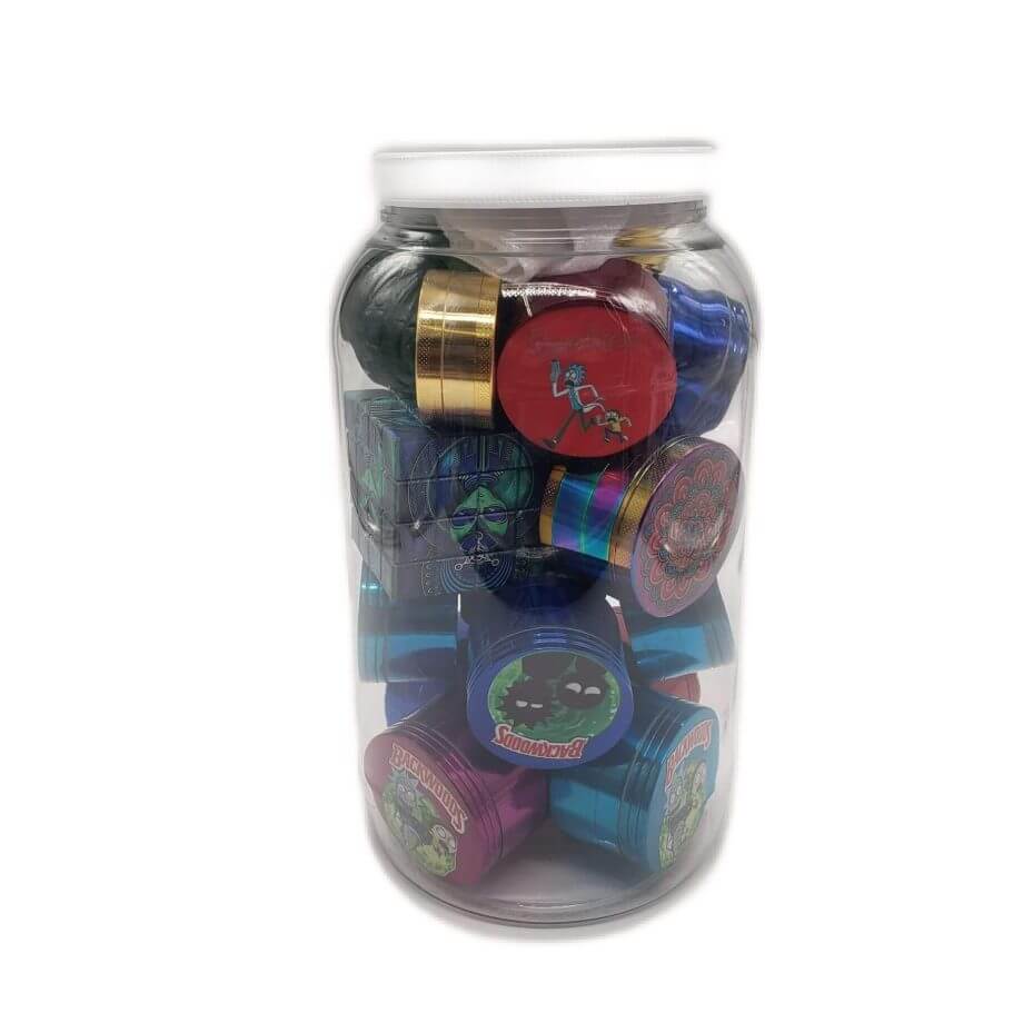 20230515_191549.jpg GRINDER PLASTIC JAR (LARGE) 30 CT - Image 1