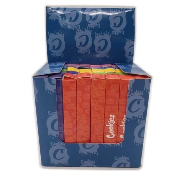 COOKIES GLASS TUBE 40PCS