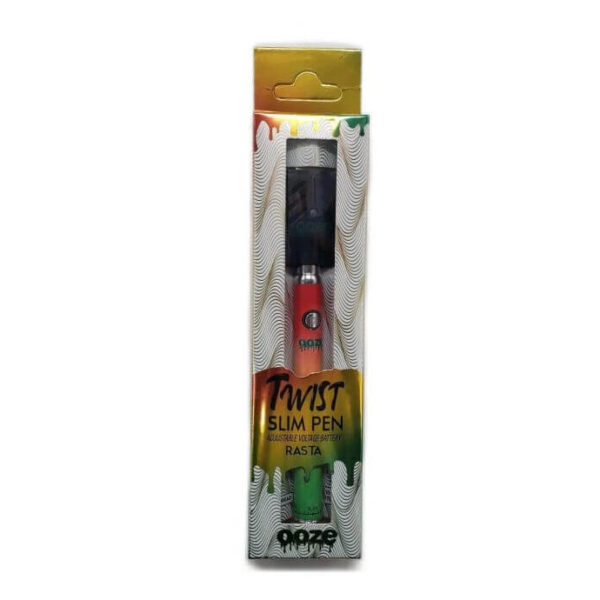 OOZE TWIST SLIM PEN (RASTA) 320MAH