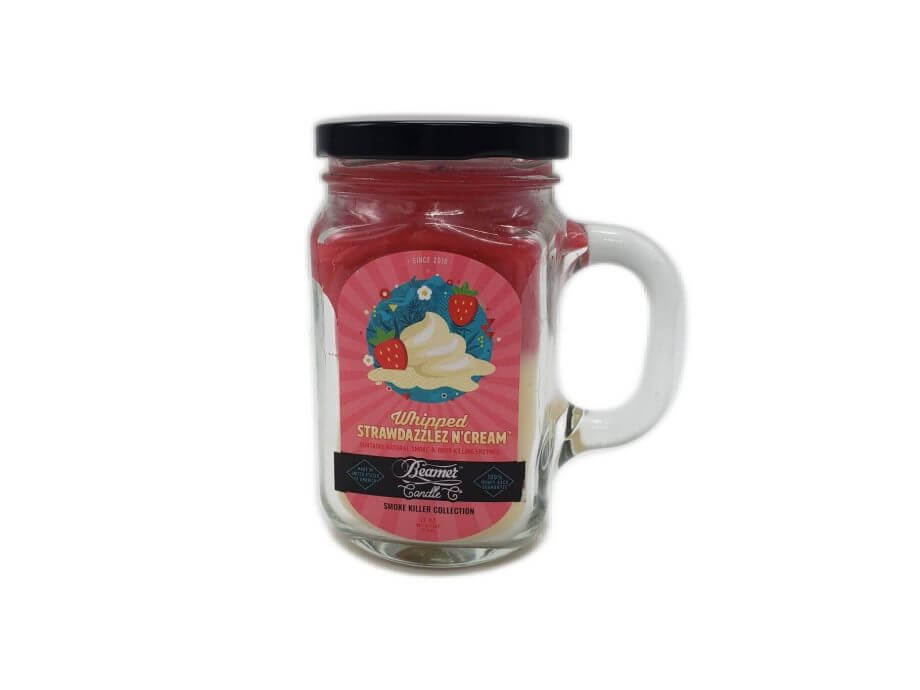 20230611_144336.jpg BEAMER CANDLE (WHIPPED STR'AWDAZZLEZ N'CREAM) 12OZ - Image 1