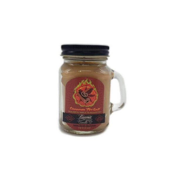 BEAMER CANDLE (CINNAMAN FIRE BALL) 4OZ