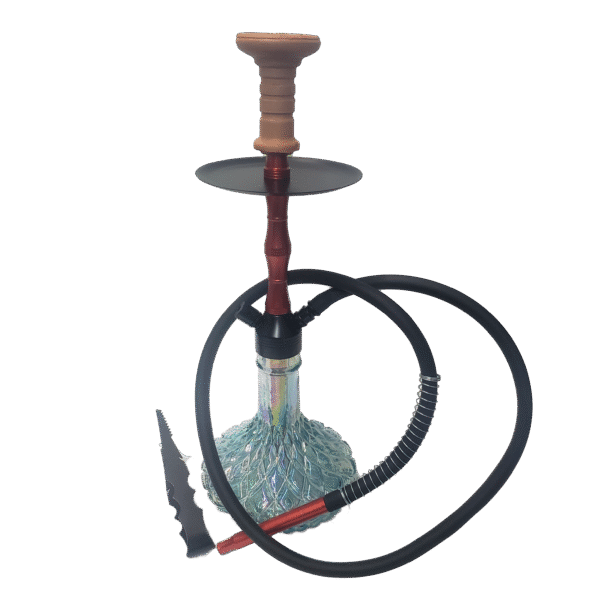 ARARAT CRYSTAL HOOKAH - RED / BLACK
